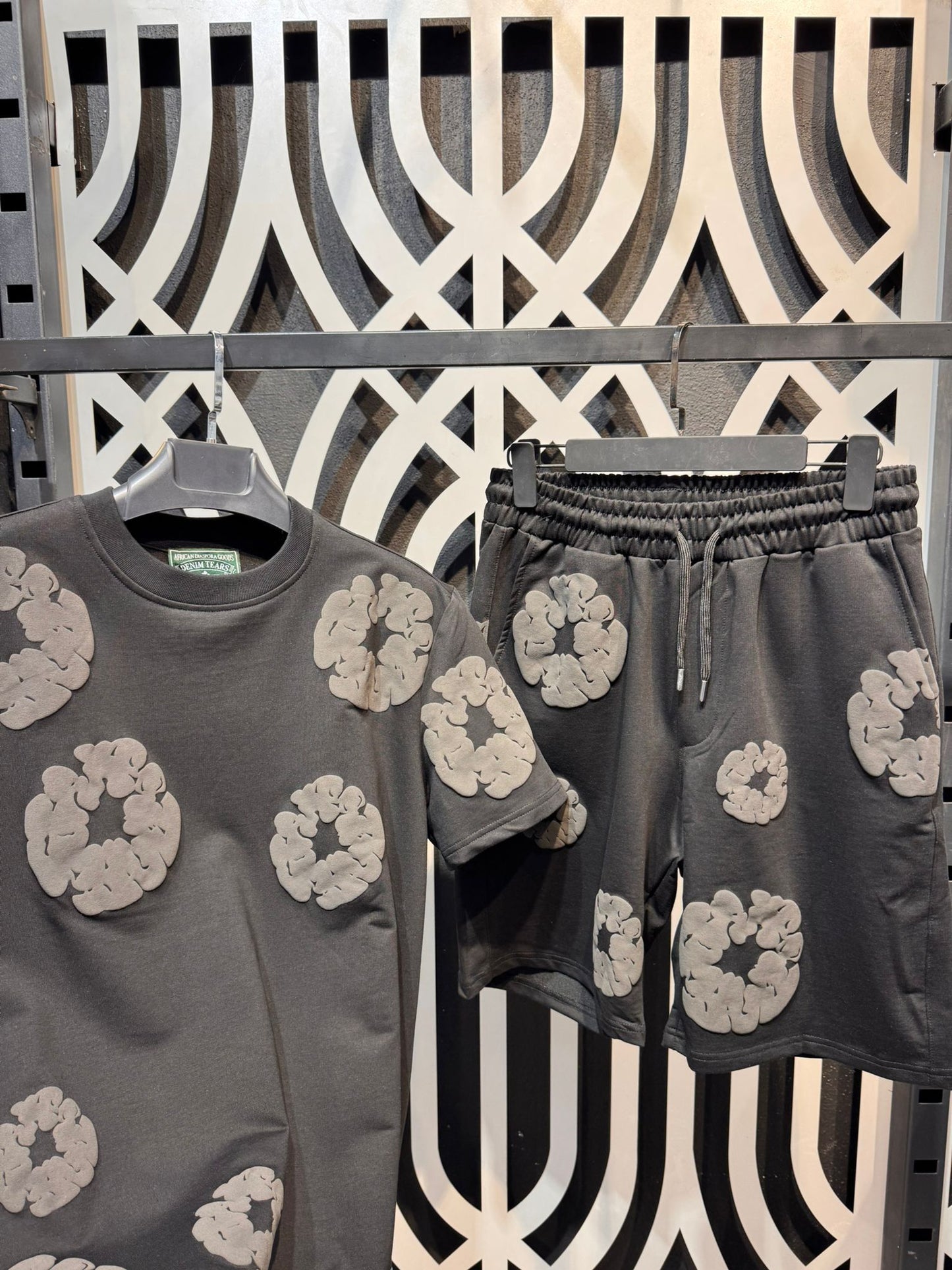 ÇİÇEKLİ TAKIM DENIM TEARS