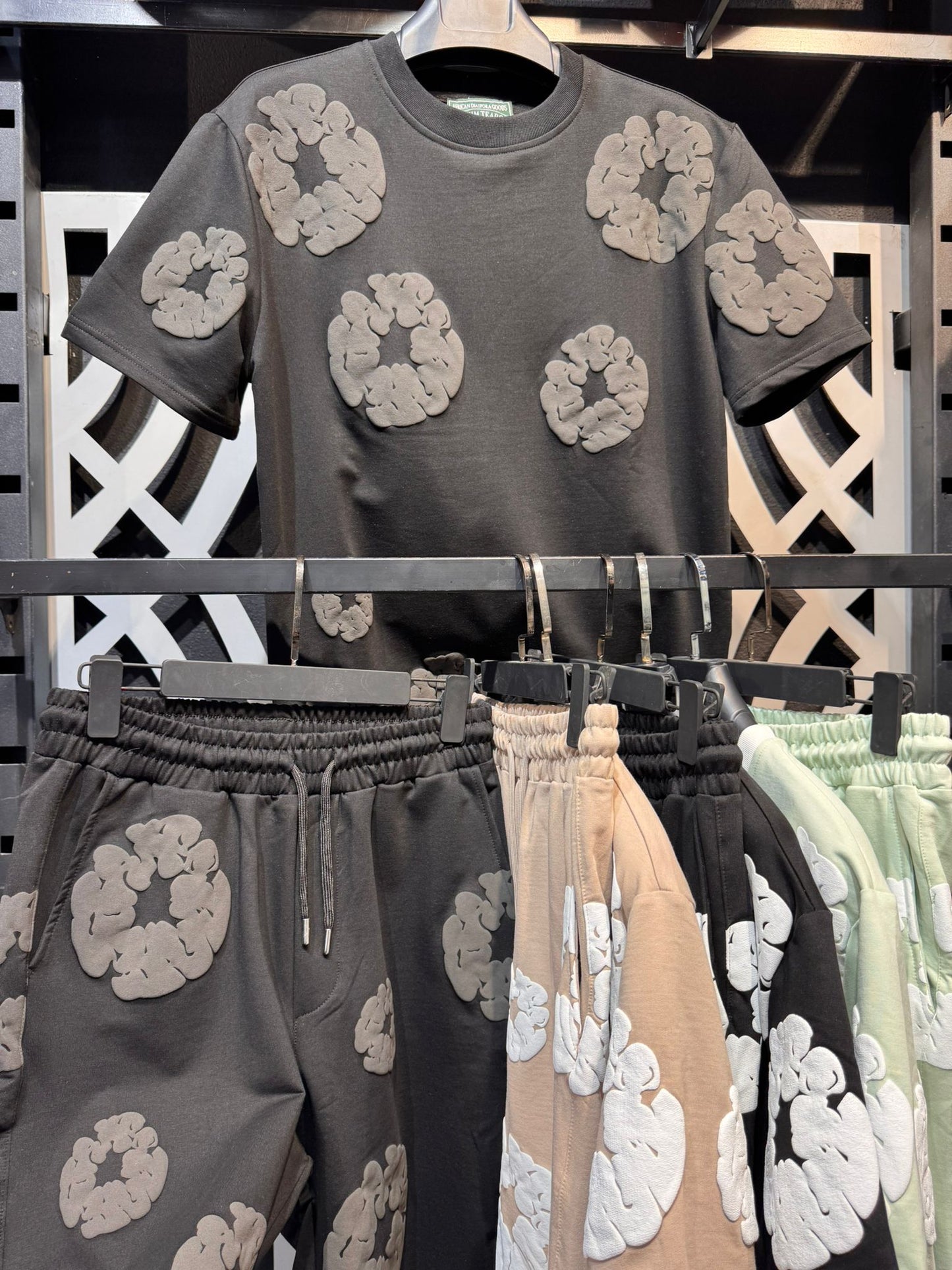 ÇİÇEKLİ TAKIM DENIM TEARS