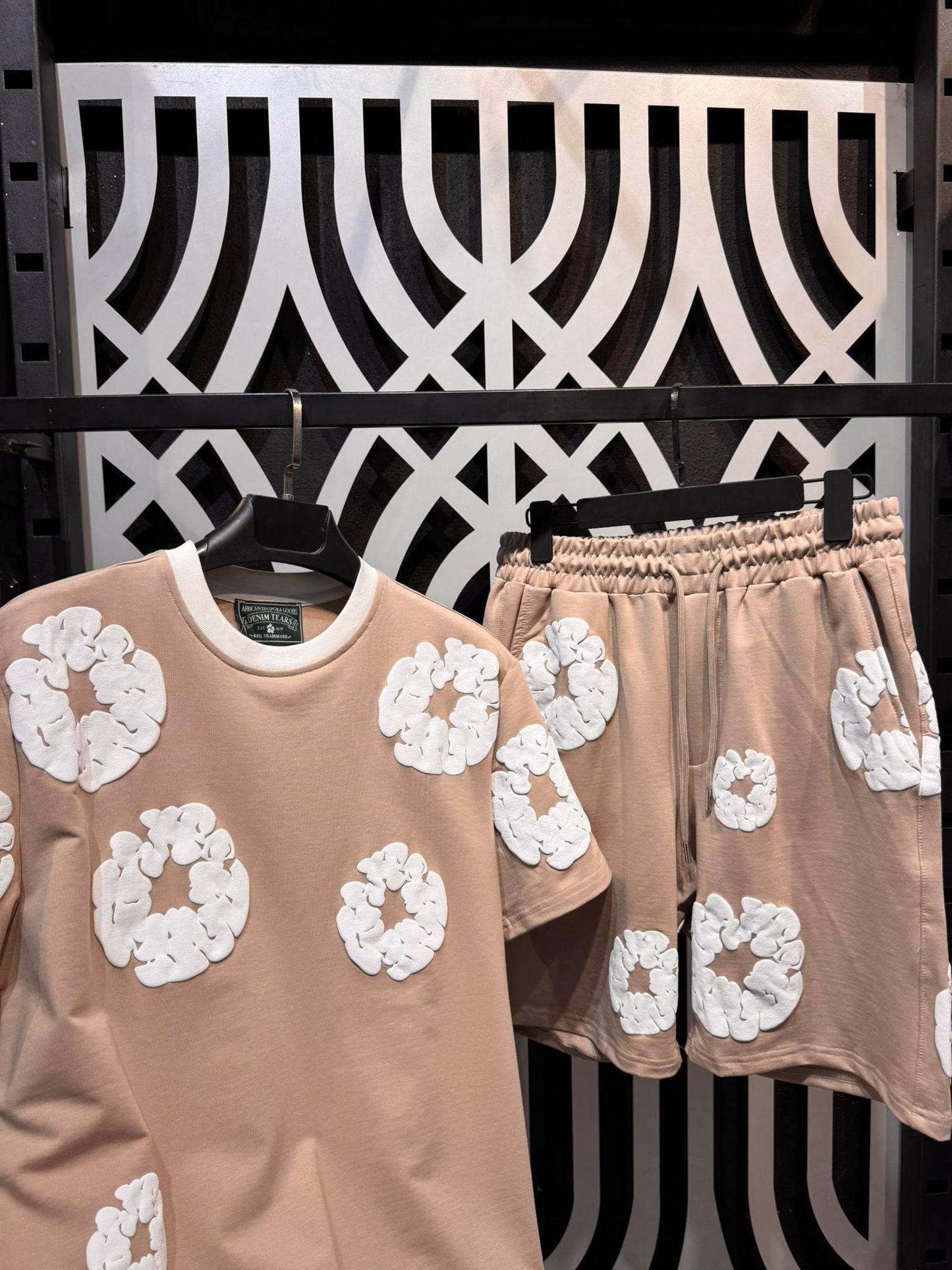 ÇİÇEKLİ TAKIM DENIM TEARS