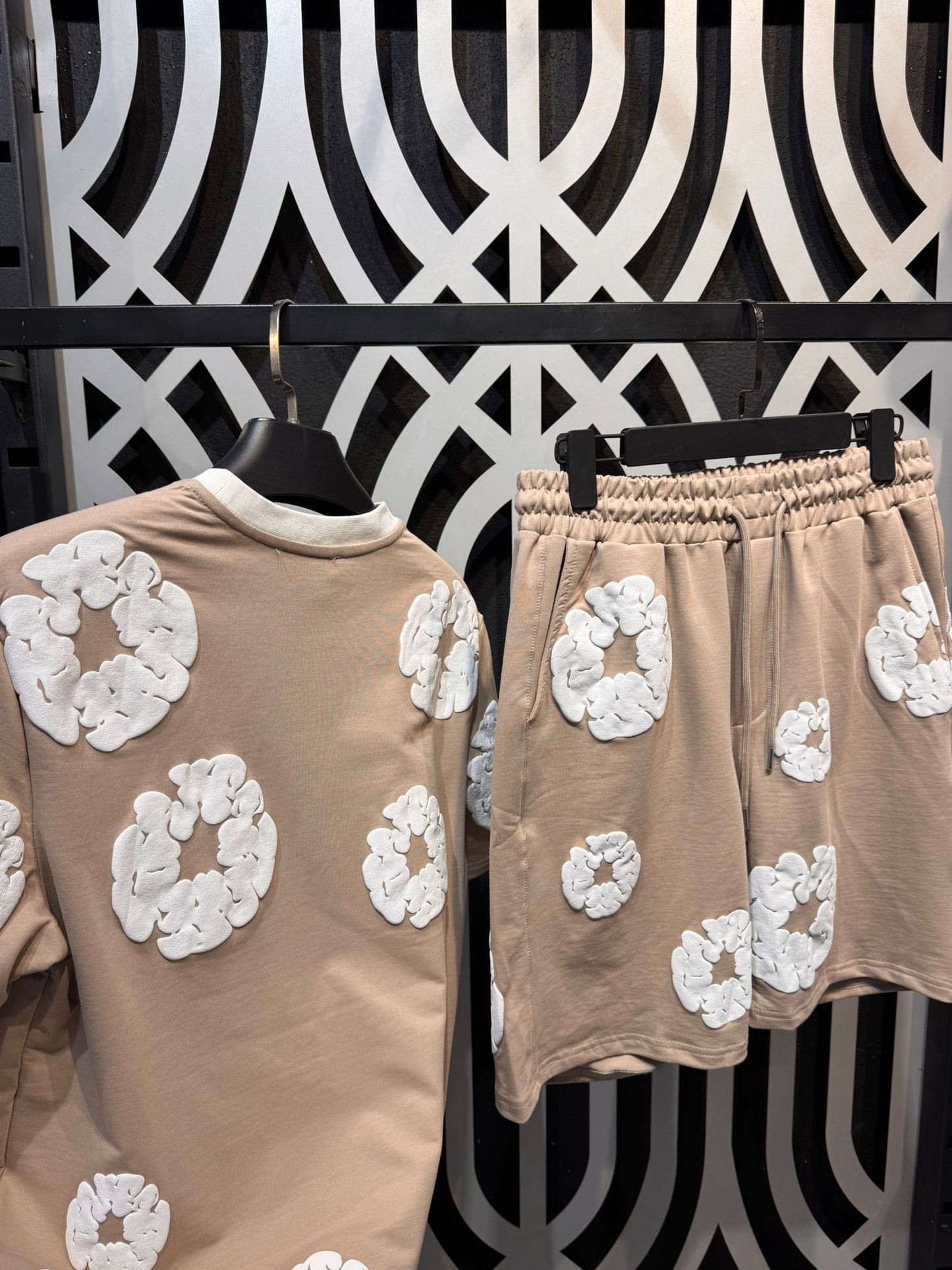 ÇİÇEKLİ TAKIM DENIM TEARS