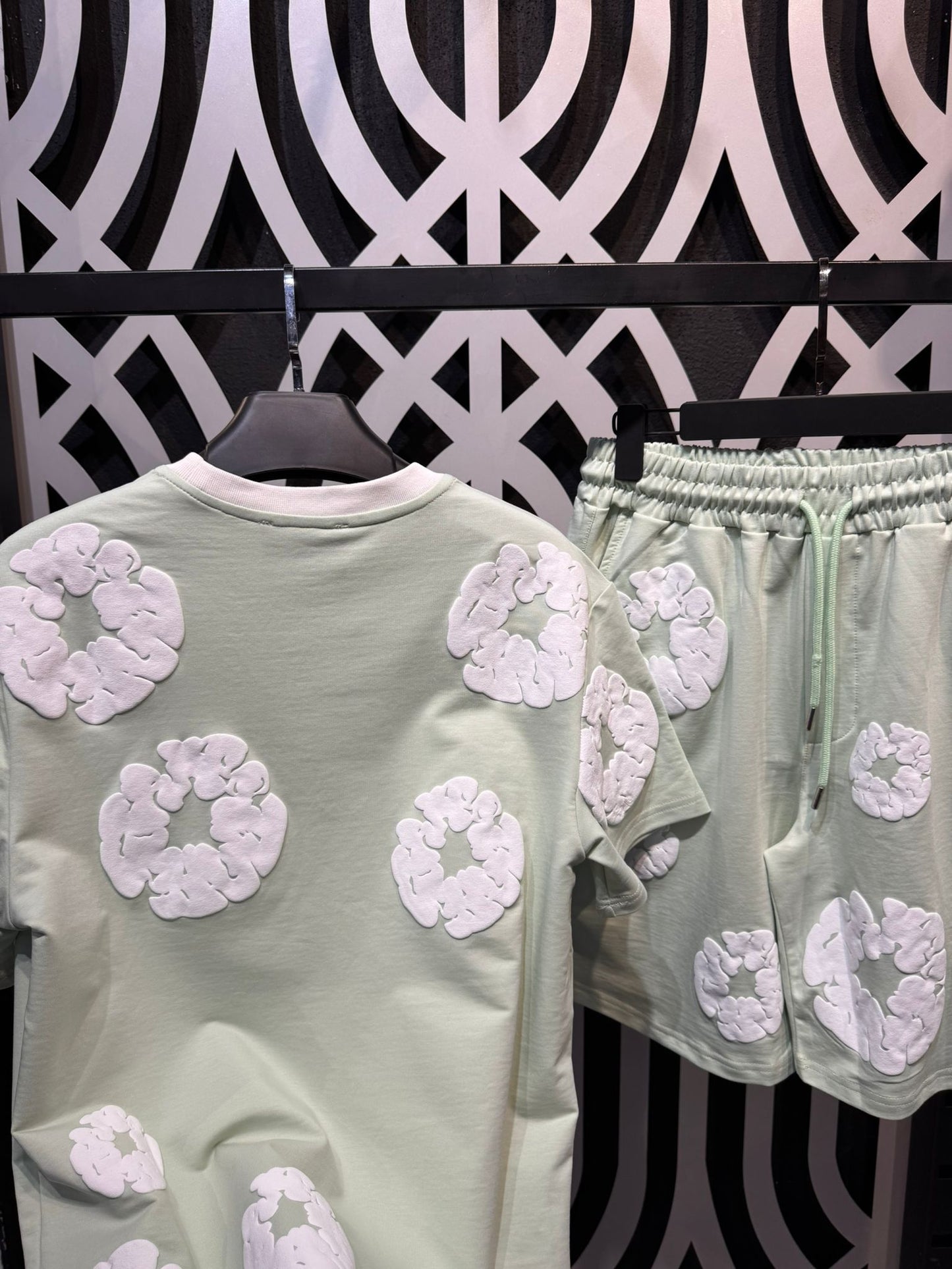 ÇİÇEKLİ TAKIM DENIM TEARS