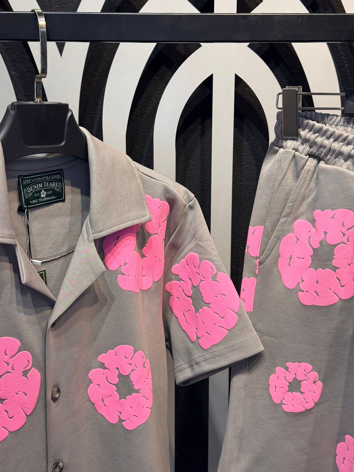 ÇİÇEKLİ TAKIM DENIM TEARS